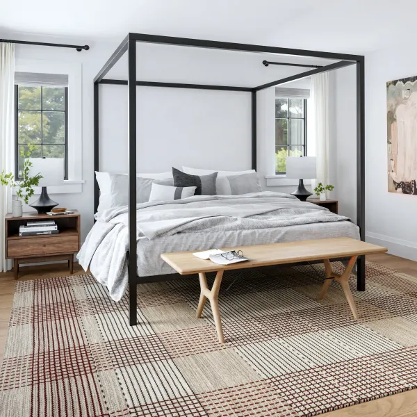 Oregon Plaid Wool Rug