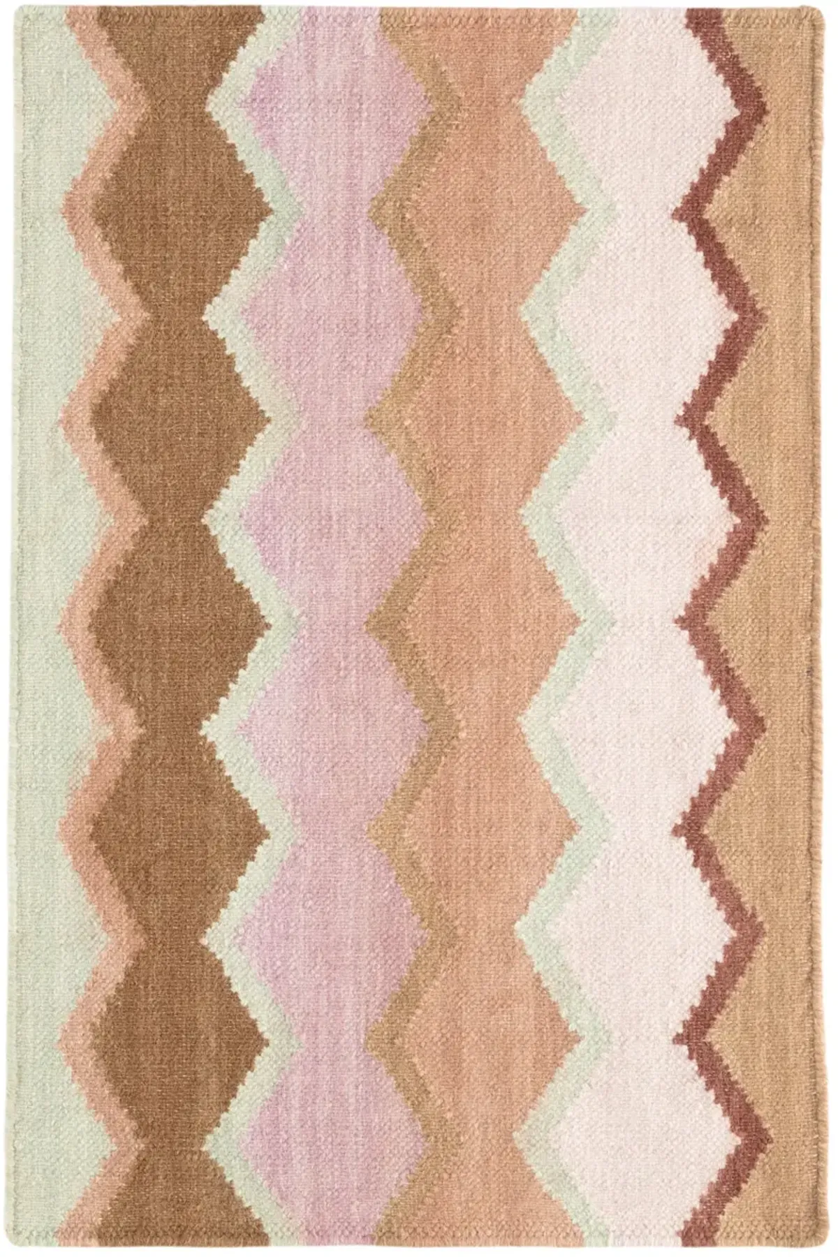 Safety Net Handwoven Wool Rug