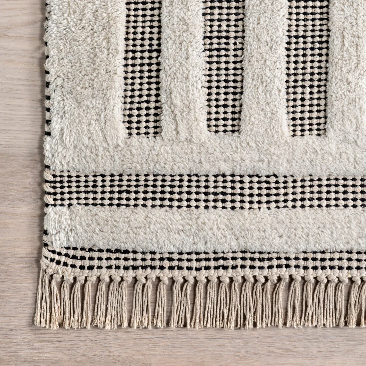 Merrick Tasseled Cotton Rug