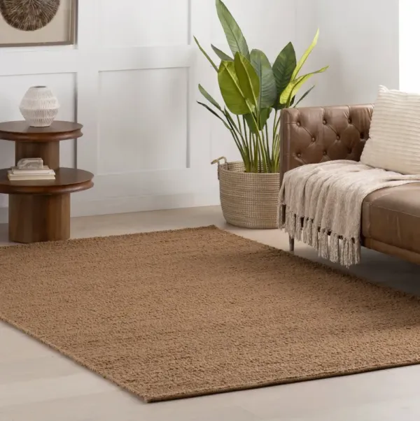 Zeva Textured Flatweave Shag Rug