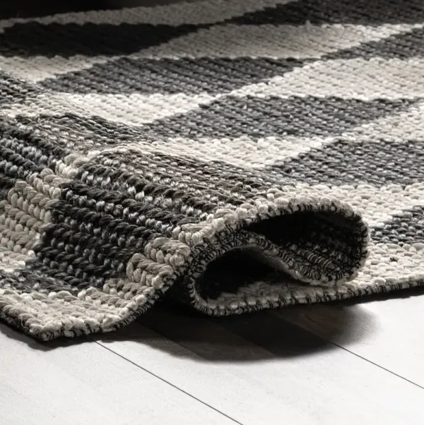 Deja Diamond Jute Trellis Rug