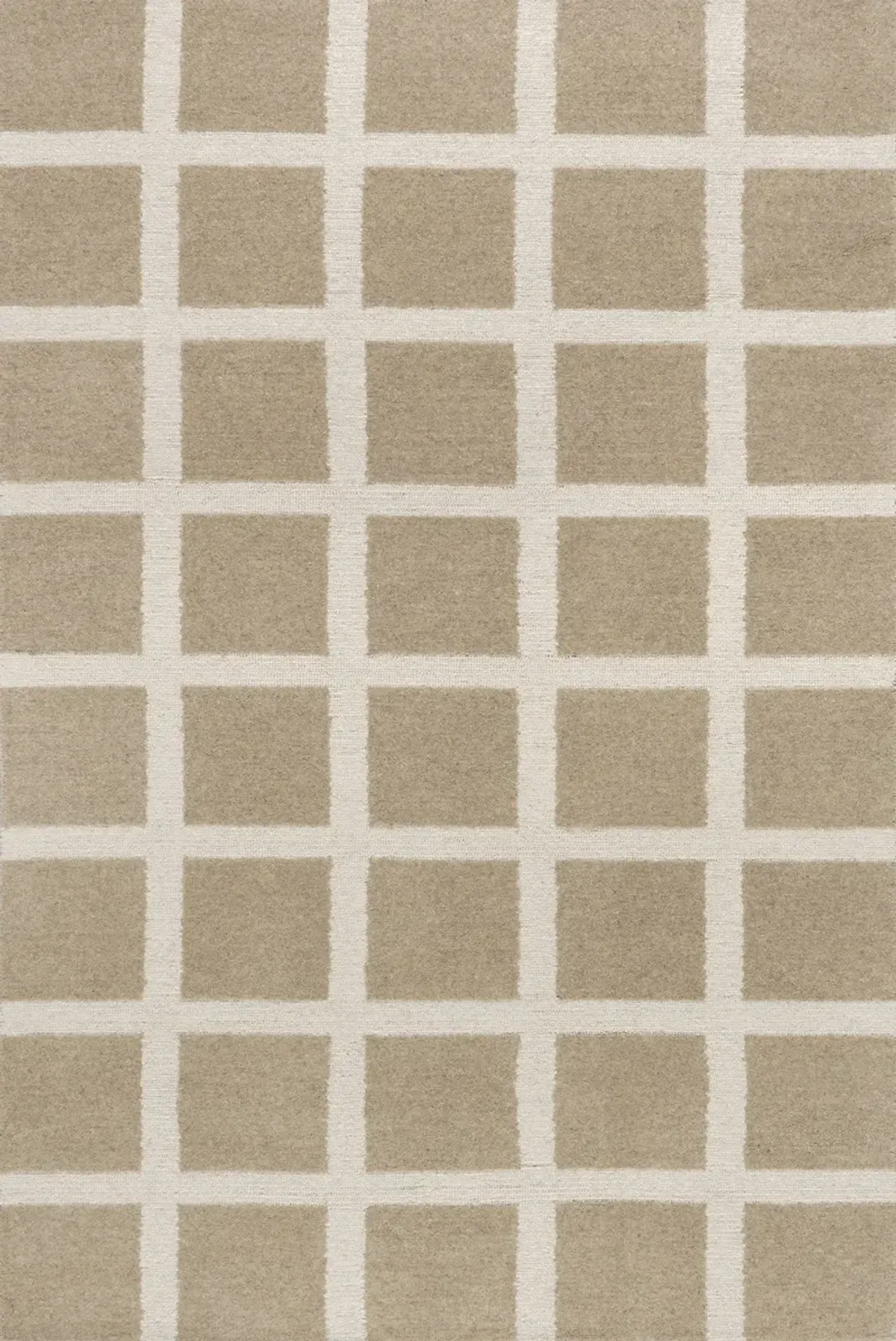 Nepenthe Checked Wool Rug