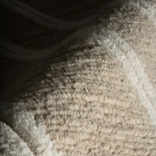 Elvine Modern Striped Wool Rug