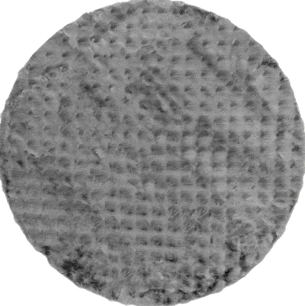 Ivana Checkered Plush Cloud Washable Rug