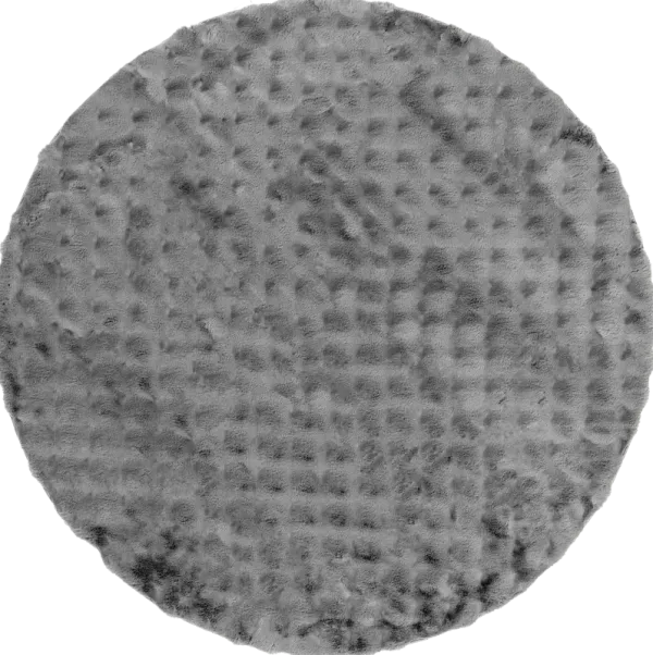 Ivana Checkered Plush Cloud Washable Rug