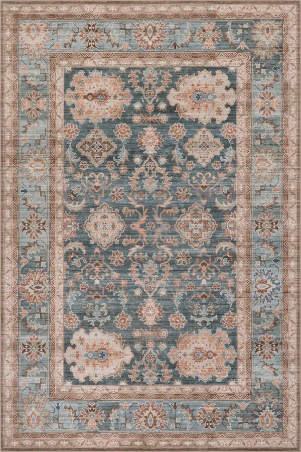 Liora Traditional Washable Rug