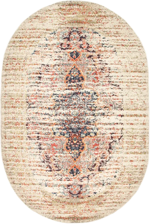 Faded Gothic Medallion Rug