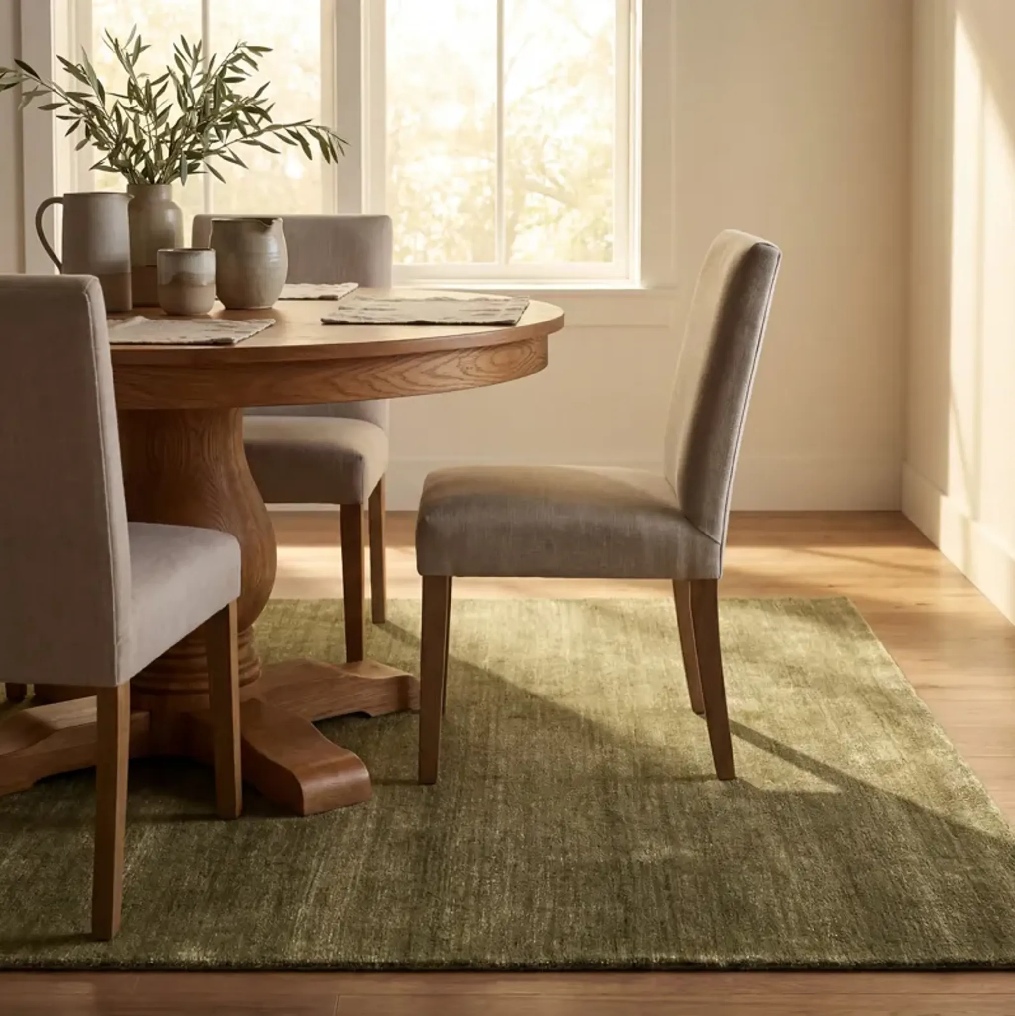 Arrel Speckled Wool Blend Rug Rugs Usa | Furniture.com
