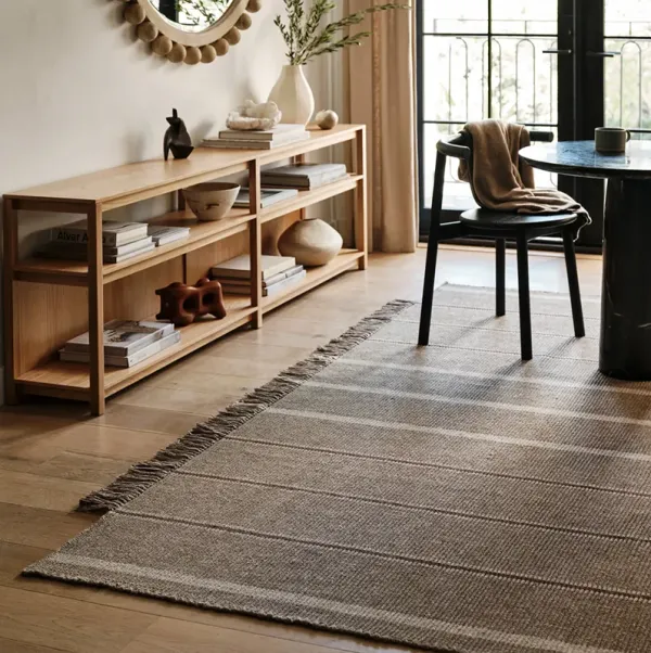 Toluca Striped Wool Rug