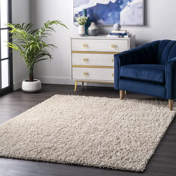 Sade Solid Shag Rug