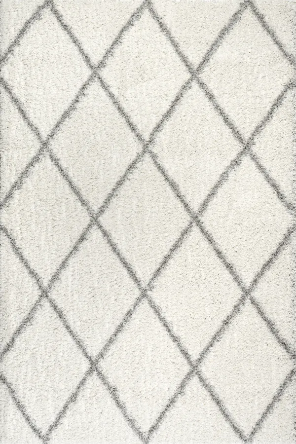 Easy Shag Lattice Rug
