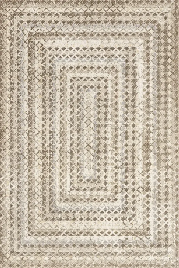 Emmy Washable Geometric Rug