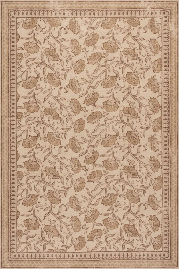 Dravee Transitional Floral and Paisley Rug