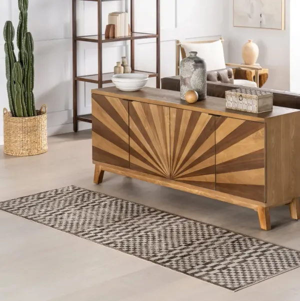 Kallie Washable Tiled Rug