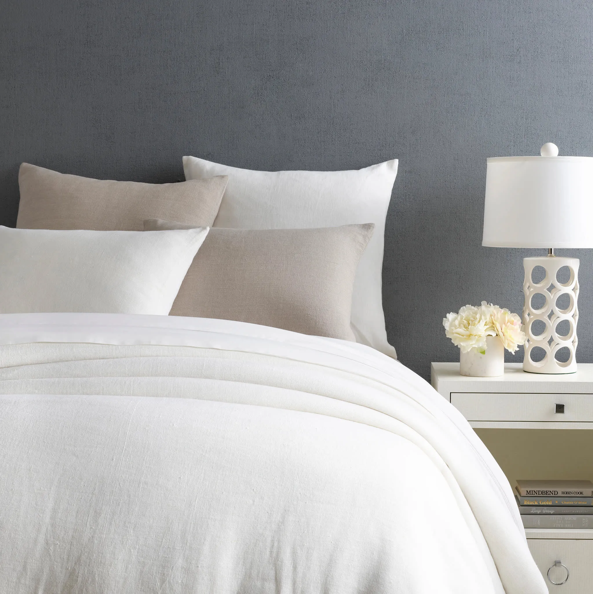 Stone Washed Linen Duvet Cover