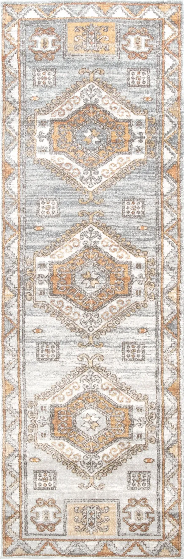 Faded Geometric Rug