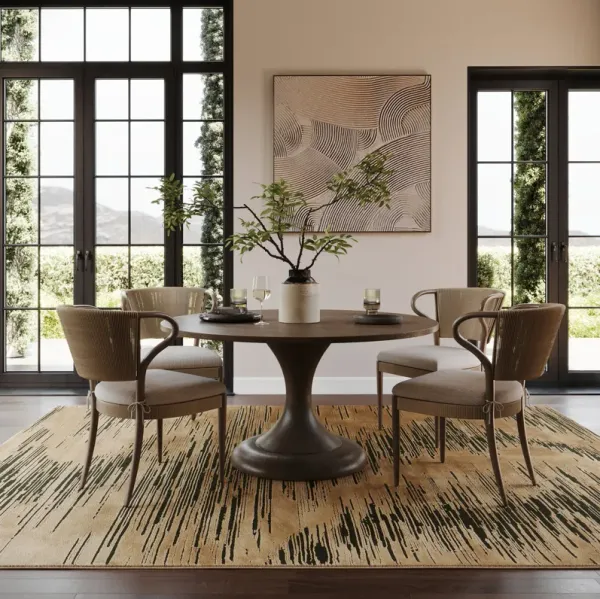 Karnali Abstract Washable Rug