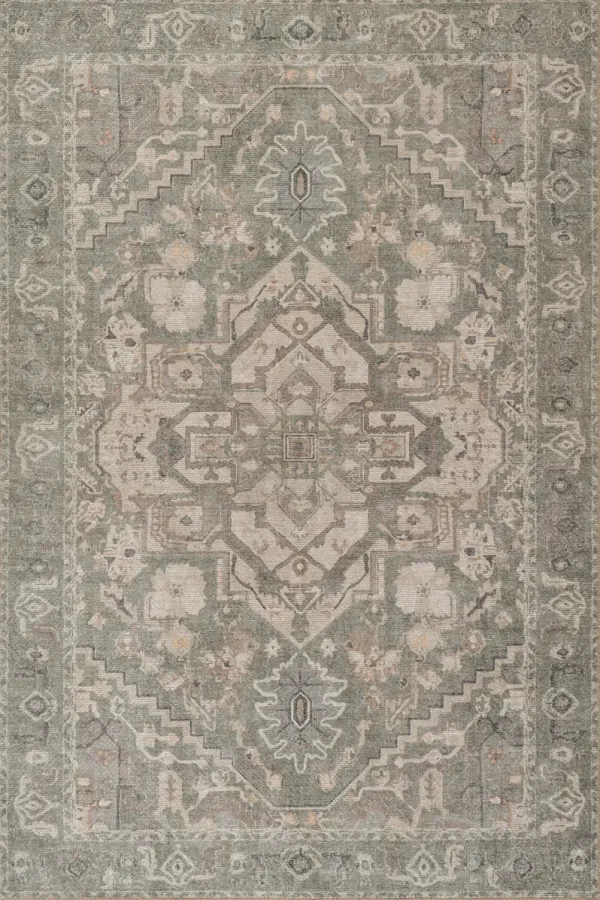 Luda Vintage & Distressed Washable Rug