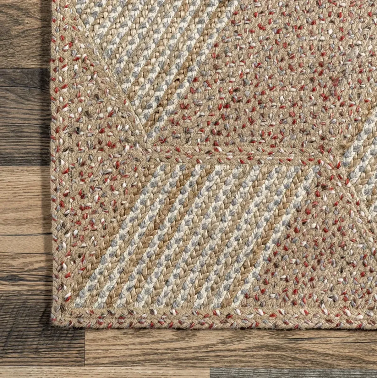 Ridzia Honeycomb Textured Rug