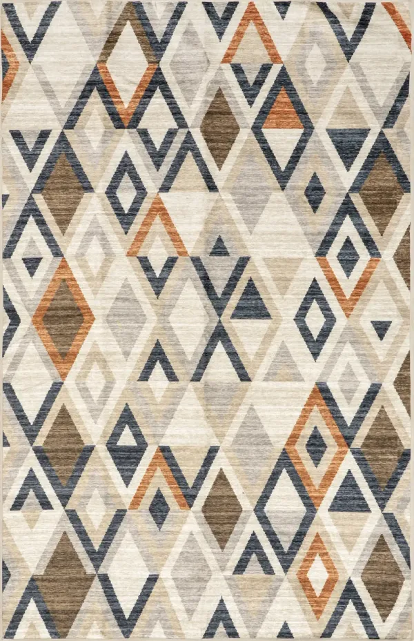 Jeanette Washable Tiled Rug