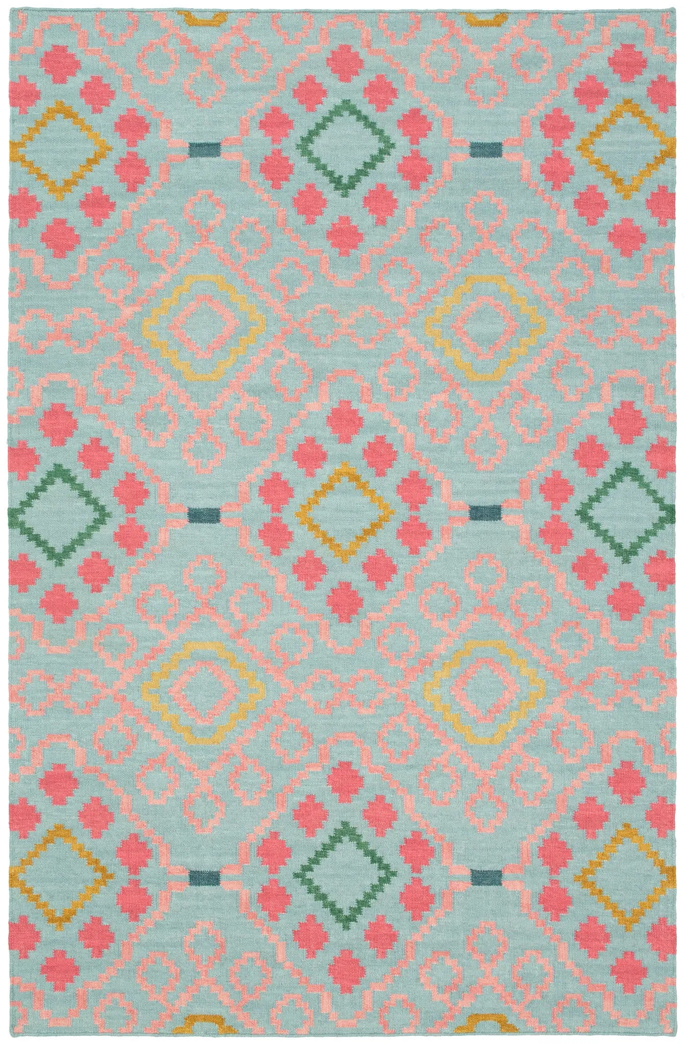 Jelly Roll Handwoven Wool Rug