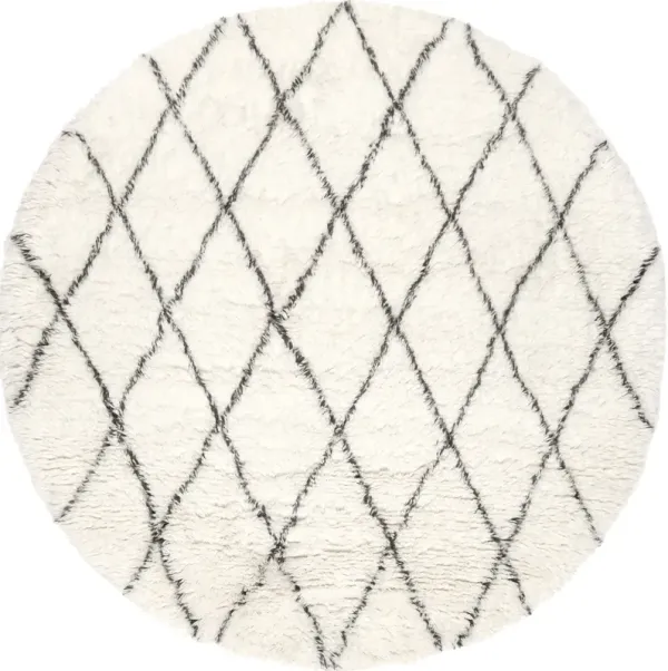 Wool Moroccan Shag Rug