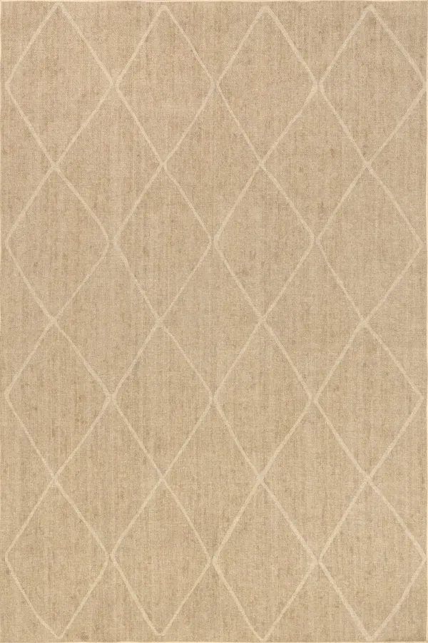Giselle Easy-Jute Washable Trellis Rug