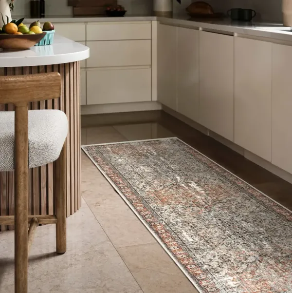 Vintage Medallion Fringe Rug