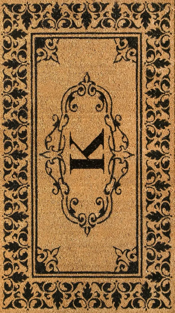 Monogrammed Outdoor Welcome Door Mat