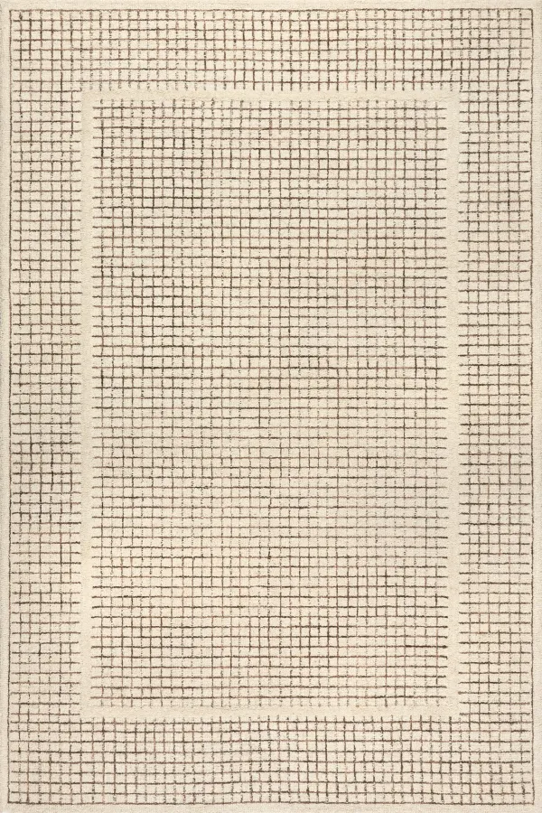 Chessie Checked Wool Rug