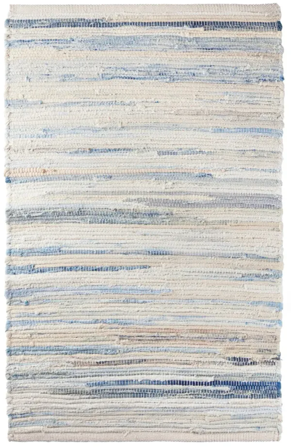 Denim Rag Handwoven Cotton Rug