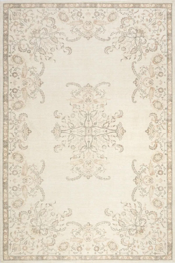 Princesa Medallion Wool and Cotton Rug
