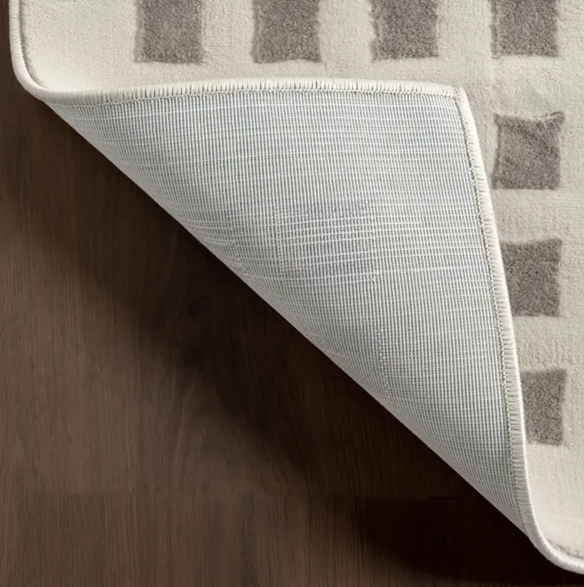 Lambertville Plush Textured Washable Rug