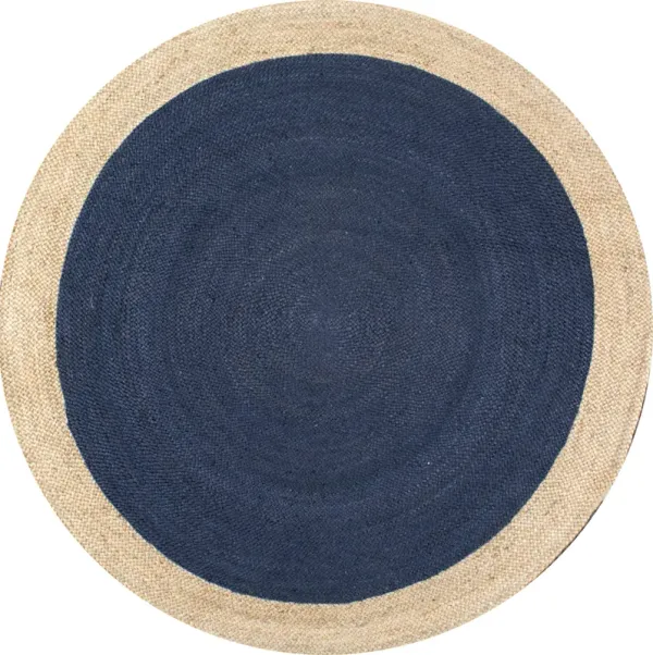 Jute Simple Border Rug