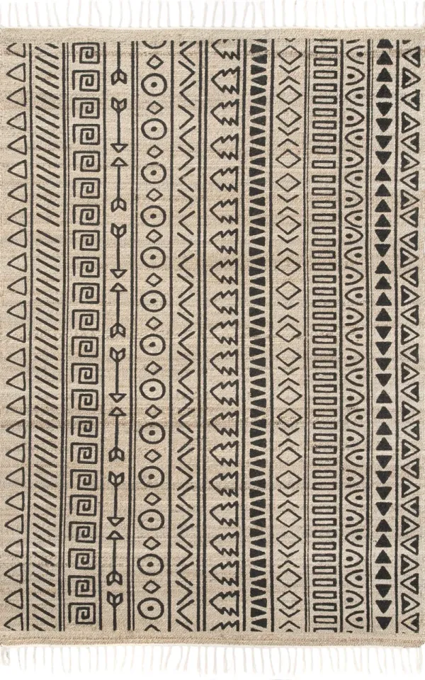 Banded Striped Rug