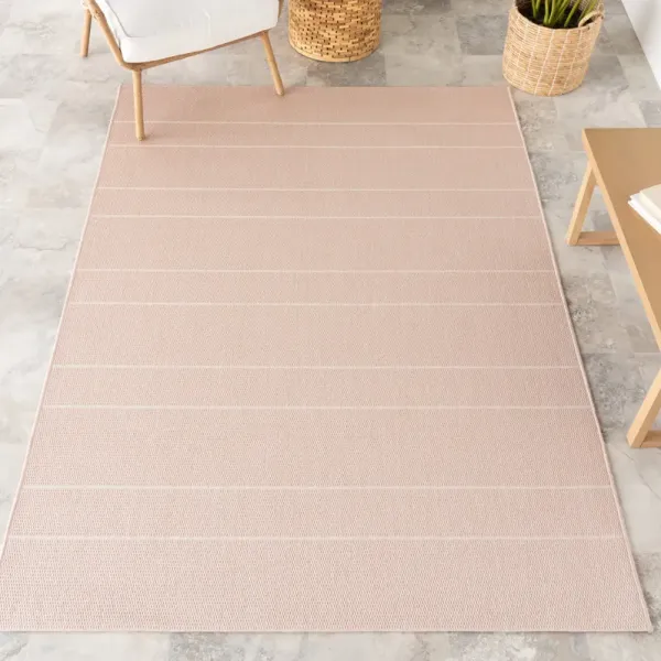 Venetian Pinstripes Indoor/Outdoor Rug