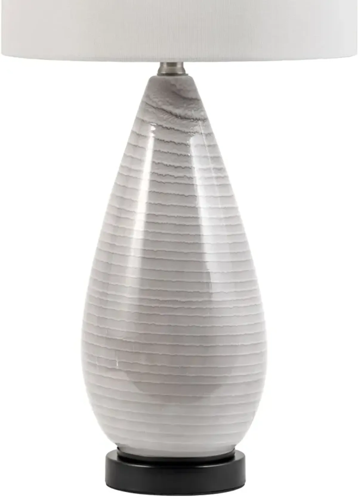 27-inch Whitney Glass Table Lamp