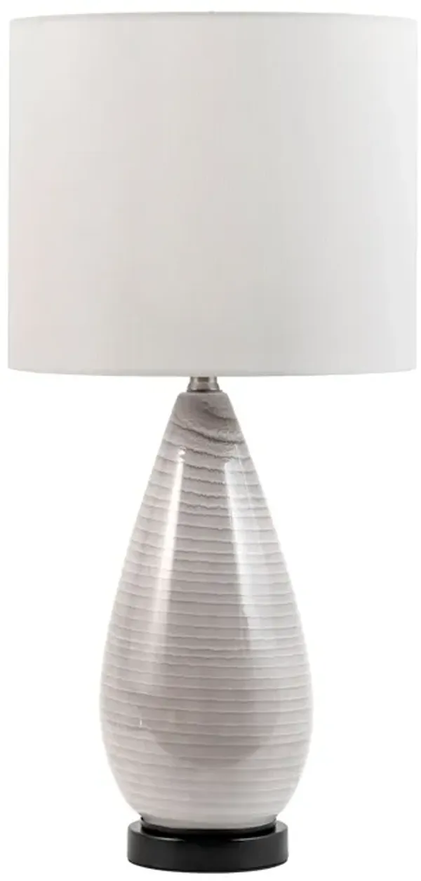 27-inch Whitney Glass Table Lamp
