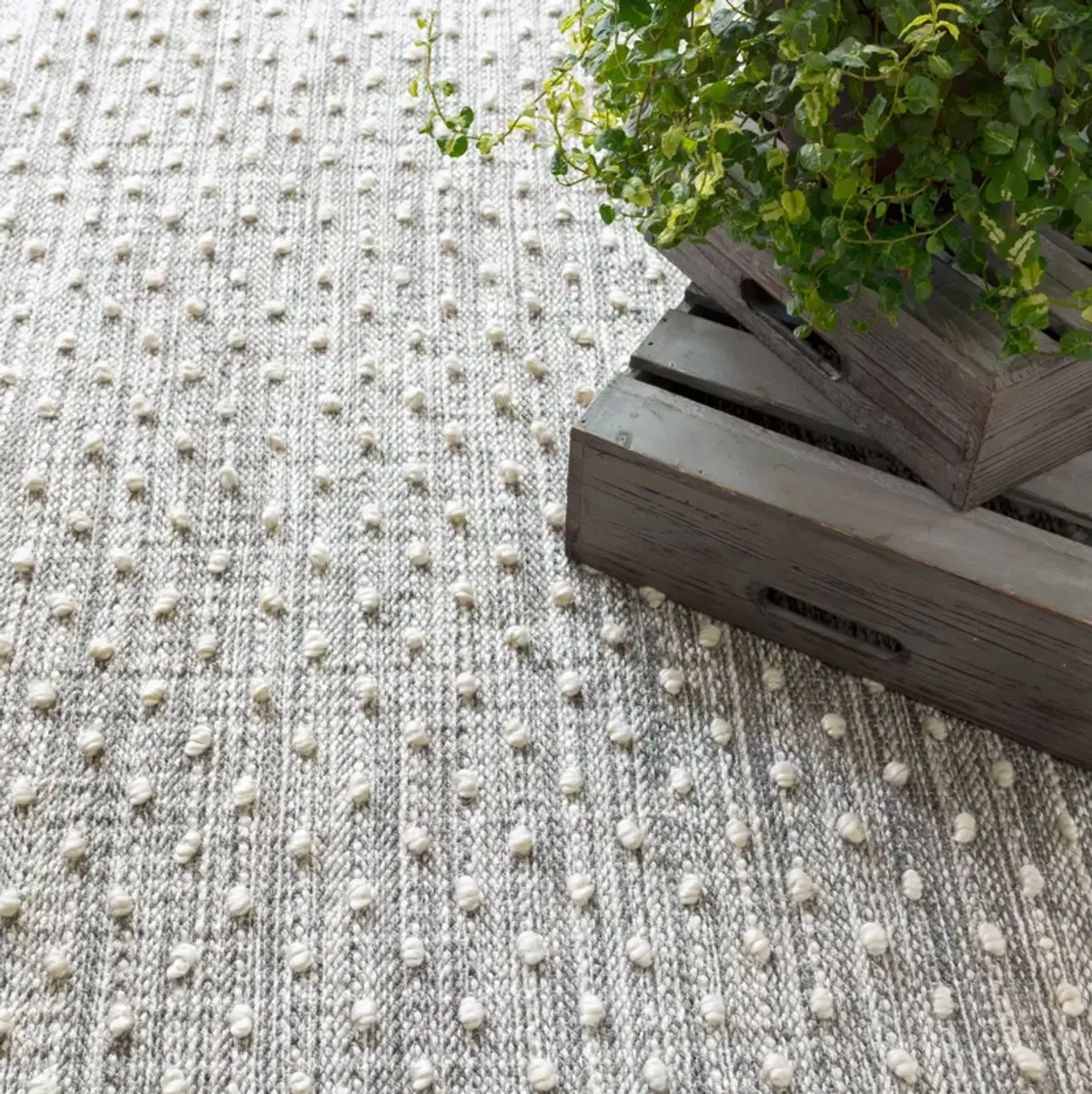 Hobnail Handwoven Performance Rug