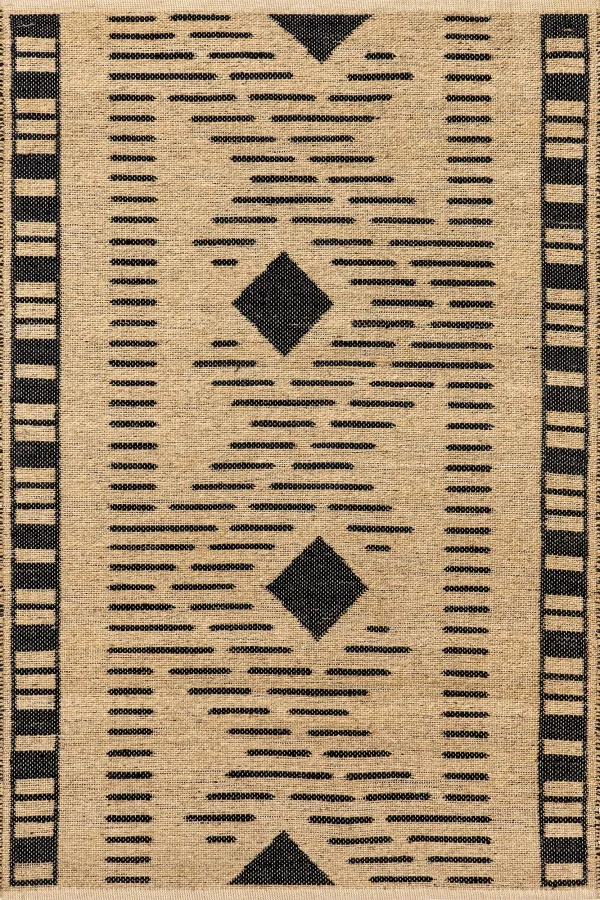 Sabina Jute Geometric Rug
