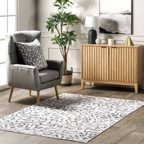 Hadara Washable Symbols Rug