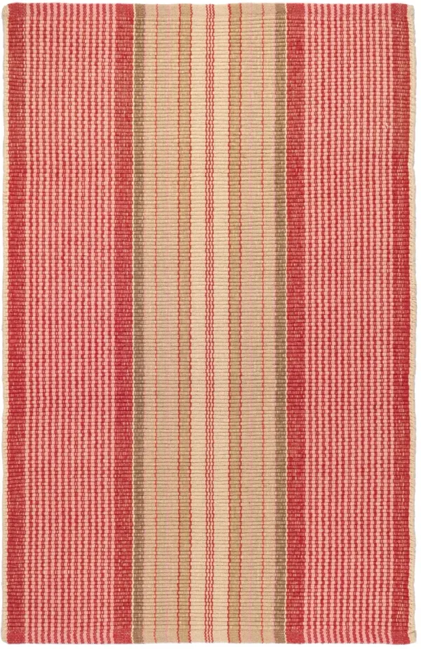 Framboise Handwoven Cotton Rug