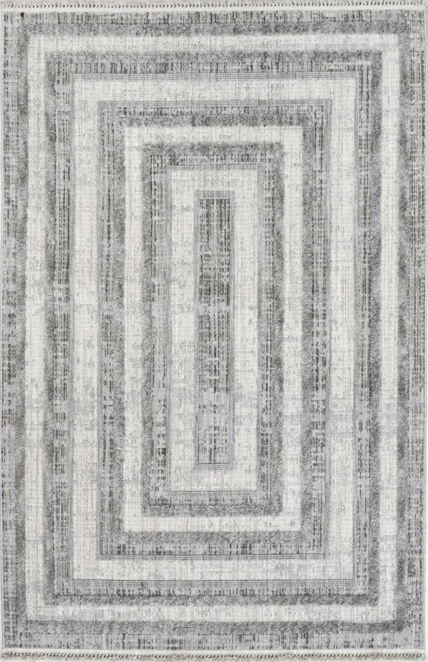 Judith Geometric Borders Rug