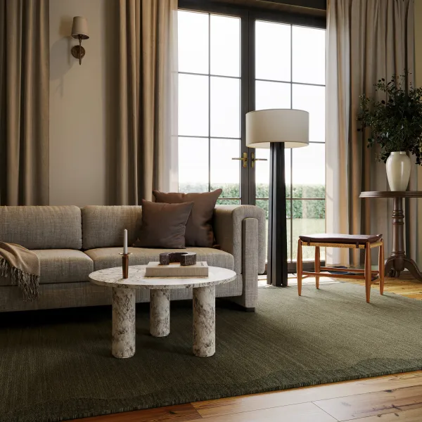 Ondine Solid Wool Rug by Nate Berkus