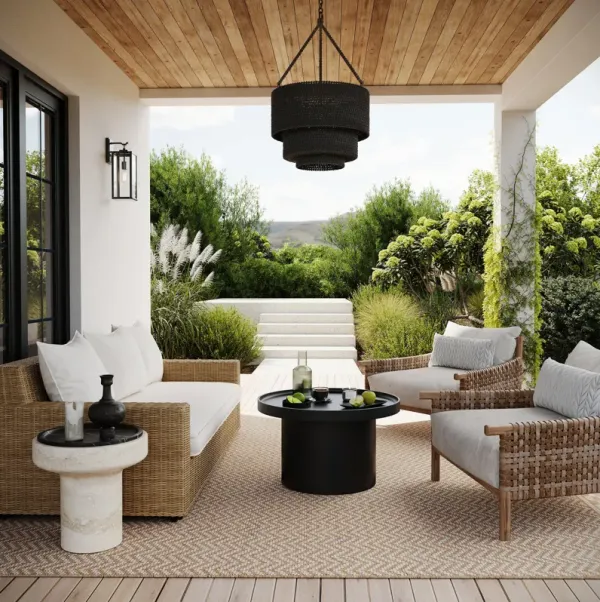Anahita Modern Chevron Indoor/Outdoor Rug