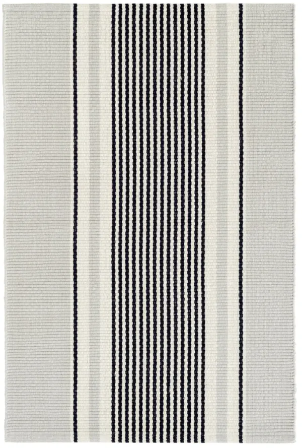 Gunner Stripe Handwoven Cotton Rug