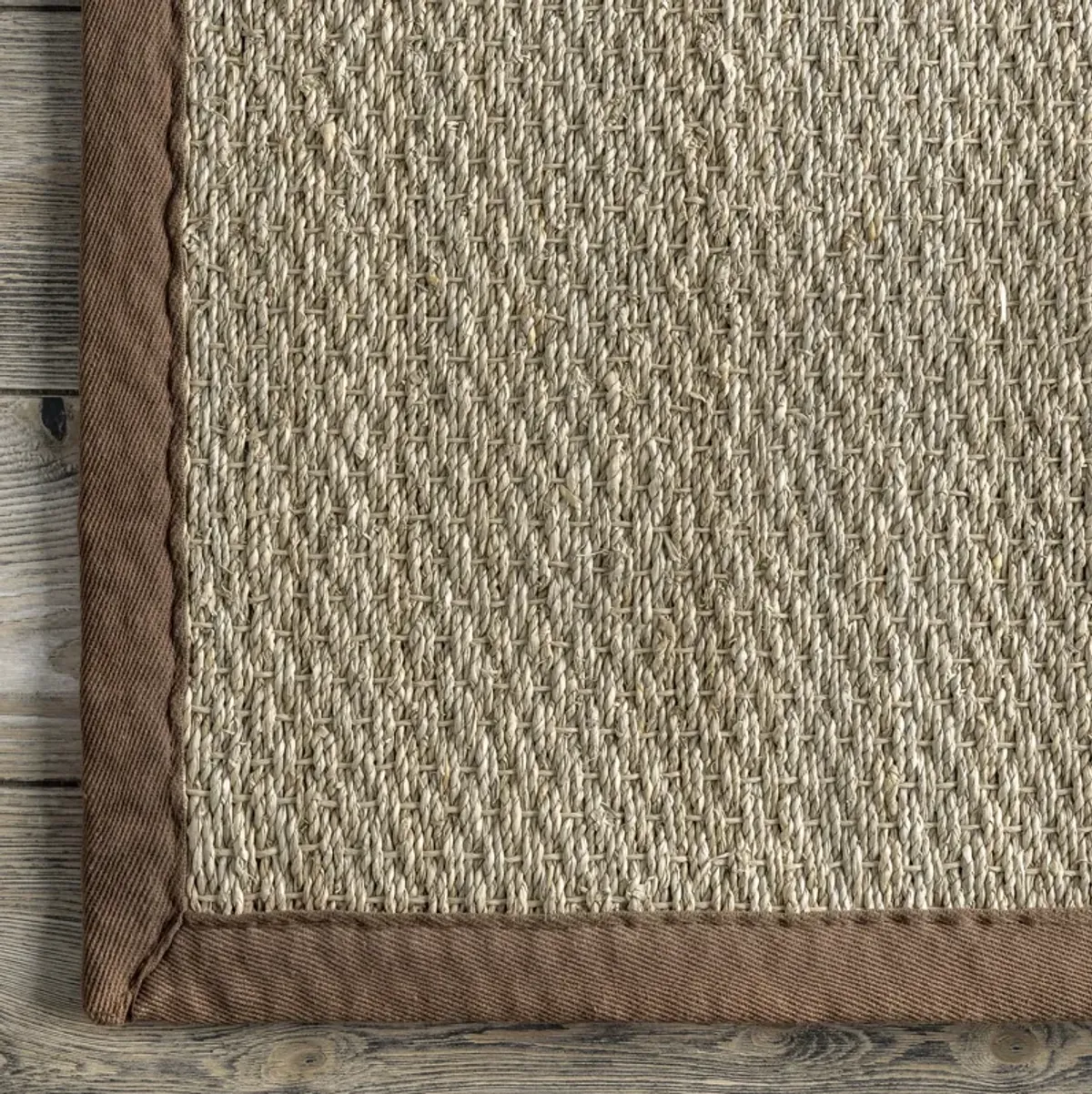 Seagrass with Border Rug