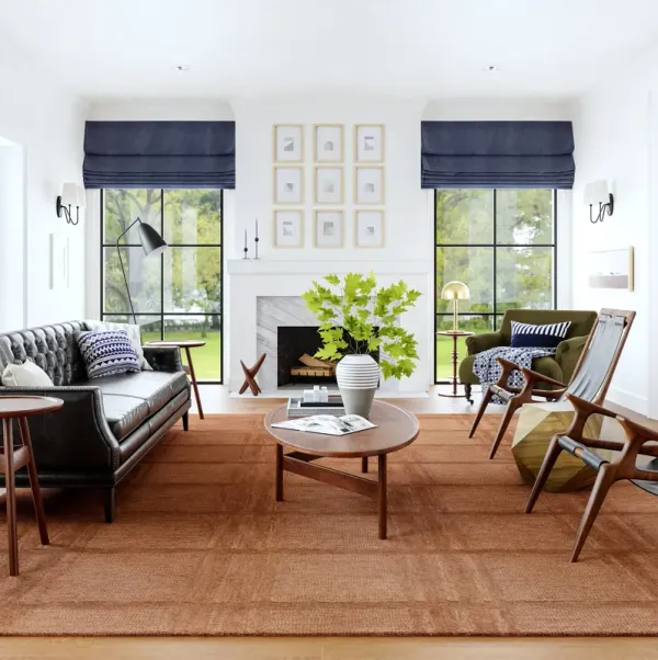 Mallory Checked Wool Rug