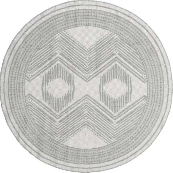 Iris Totem Indoor/Outdoor Flatweave Rug