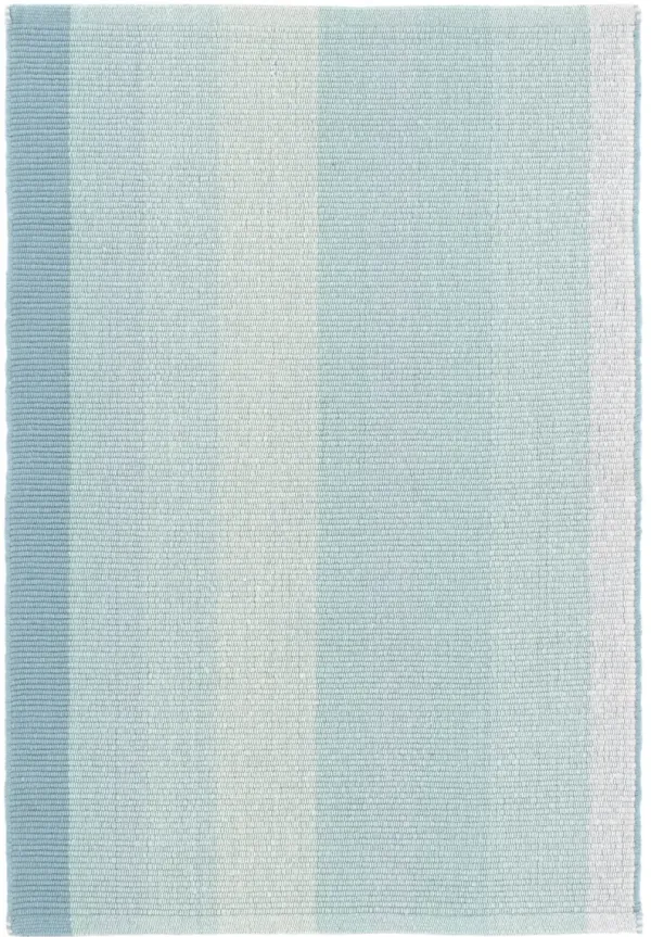 Shore Stripe Handwoven Cotton Rug
